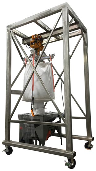 Bulk Bag Unloading System That Improves Safety and Efficiency