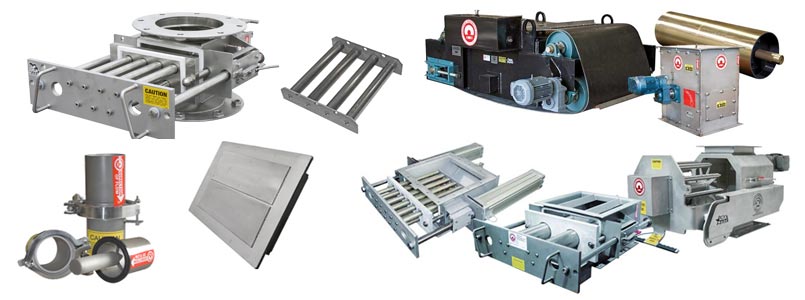 Magnetic Separators Conveyors, Hoppers, Chutes and Drums
