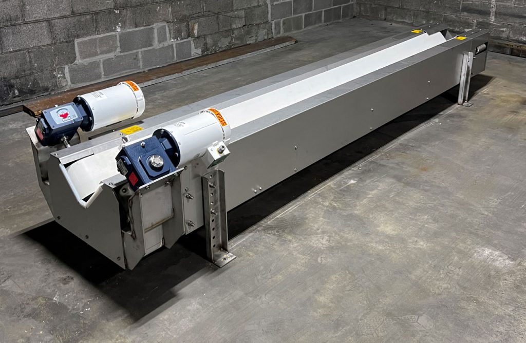 12-foot-long-v-trough-belt-conveyor-stainless-steel